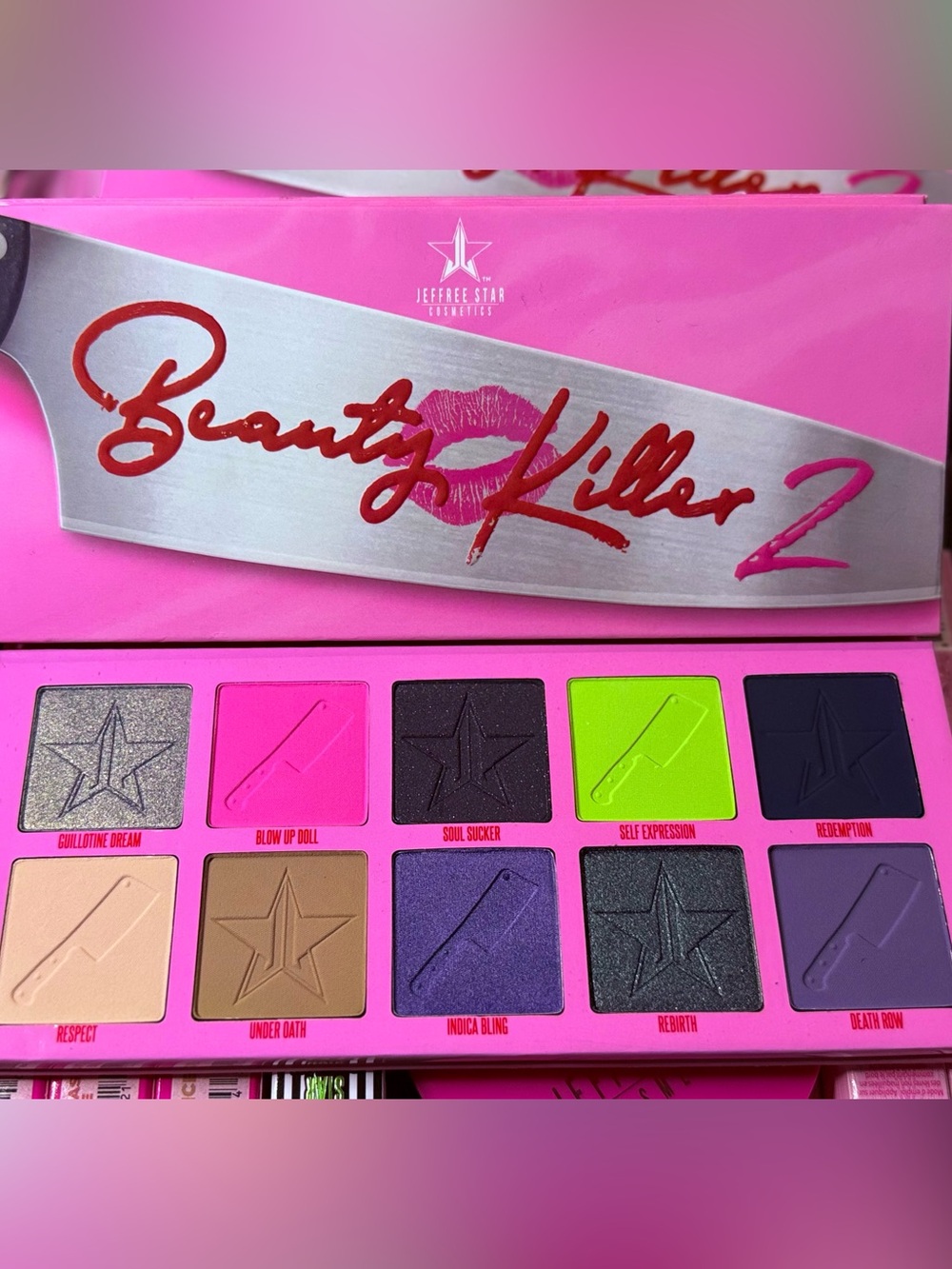 Jeffree Star Beauty Killer 2 Eyeshadow Palette -VAULTED